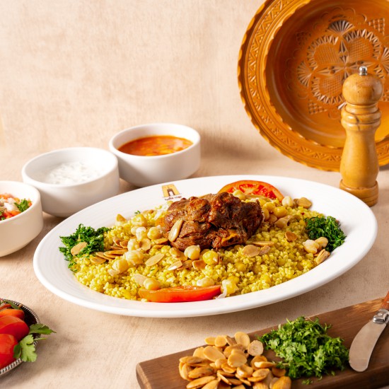 Burghul Dafeen with Meat