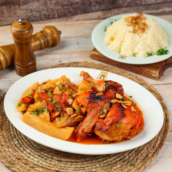 Chicken With special potatos